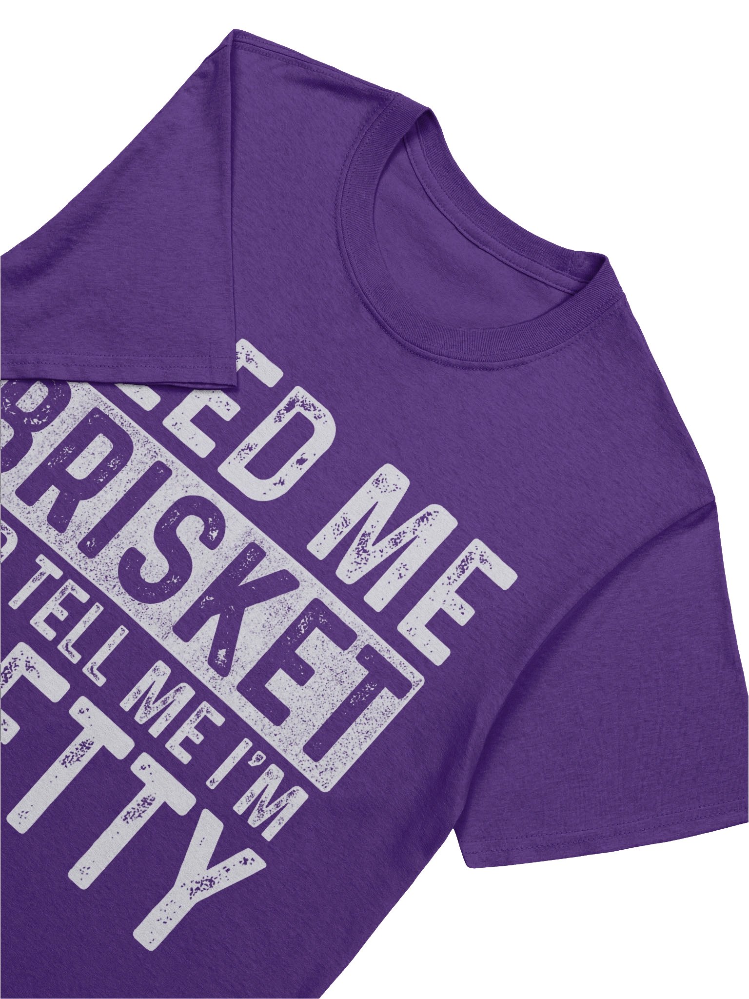 Feed Me Brisket and Tell Me I’m Pretty – Gildan Softstyle Unisex T-Shirt product image (5)