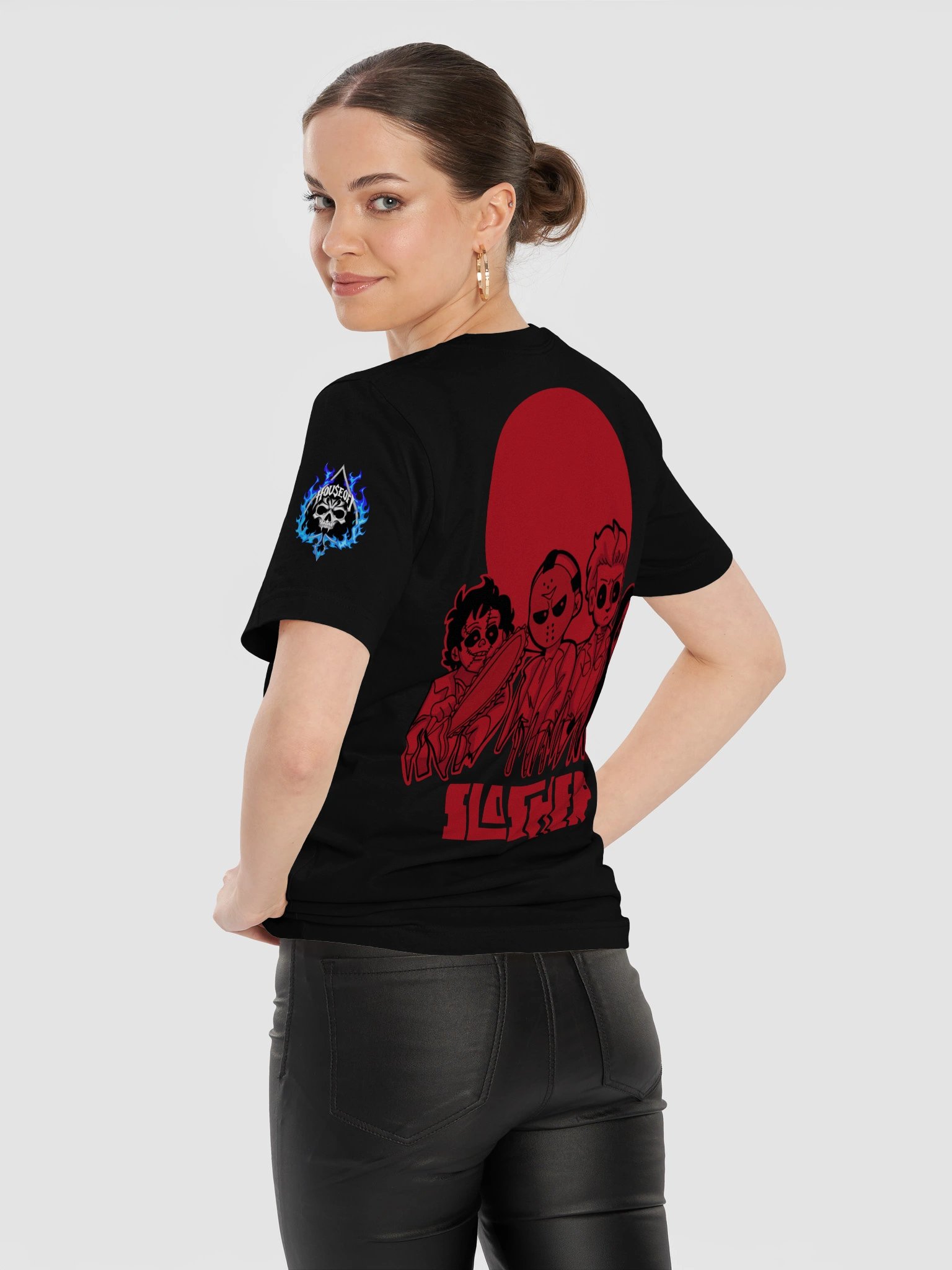 House of Slashers (Back) Unisex-Tee product image (12)