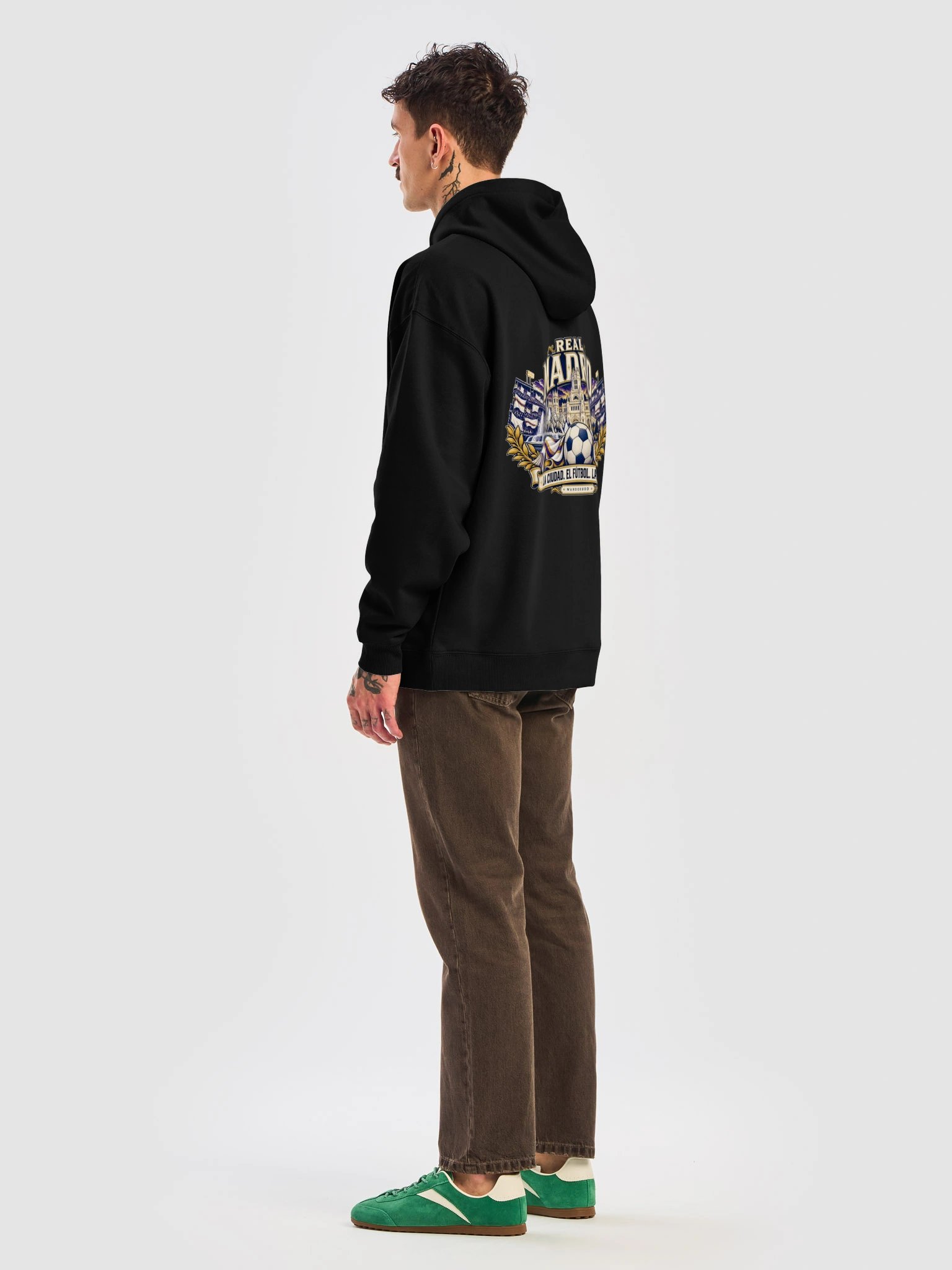 Sudadera con Capucha Inspirada en el Real Madrid | WanderOdd product image (11)