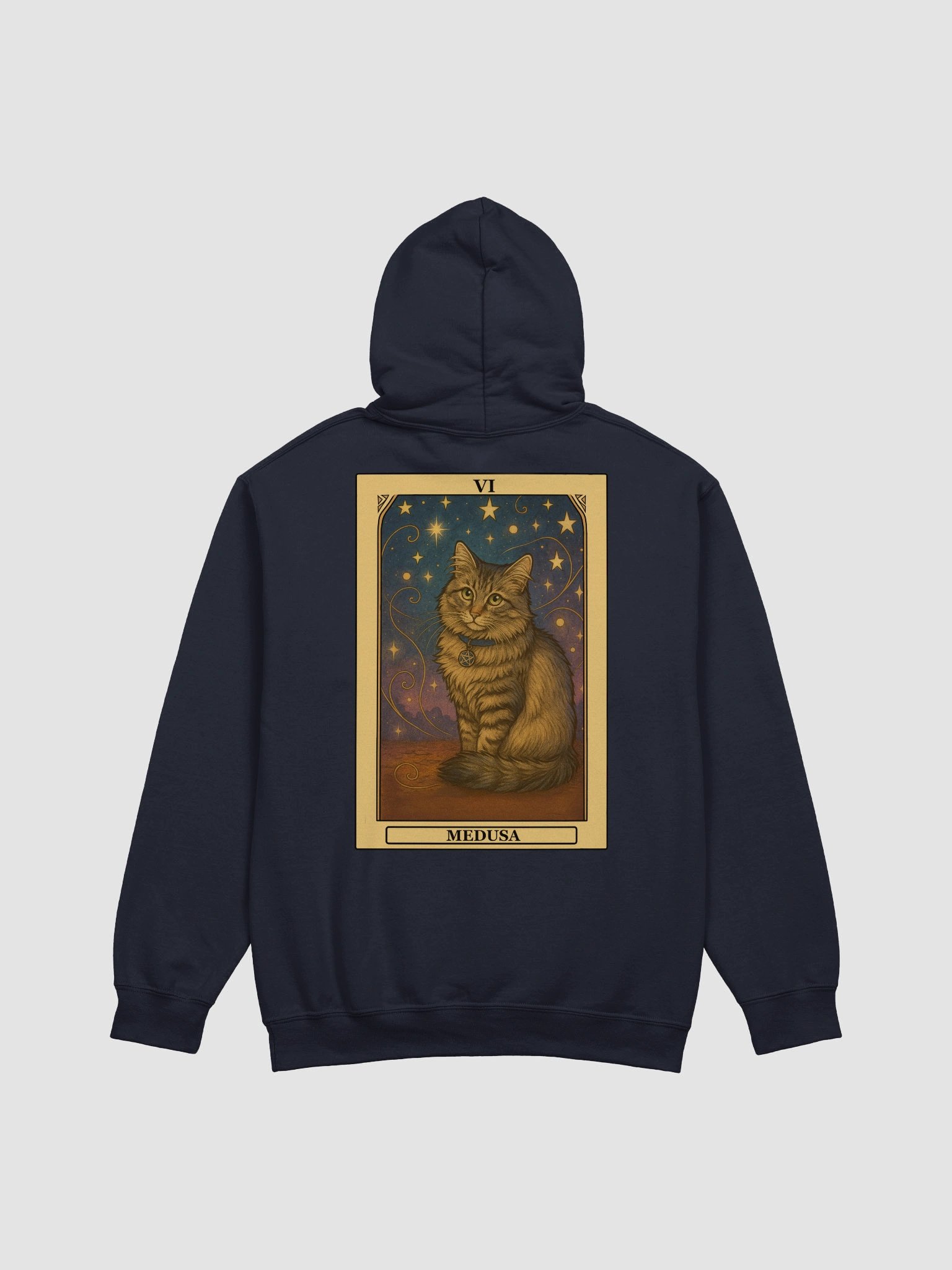 Tarot Card *MEDUSA* - Hoodie (Back) product image (15)