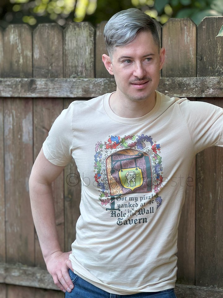 Hole in the Wall Tavern T-Shirt, KCD2 Yanking Pizzle product image (1)