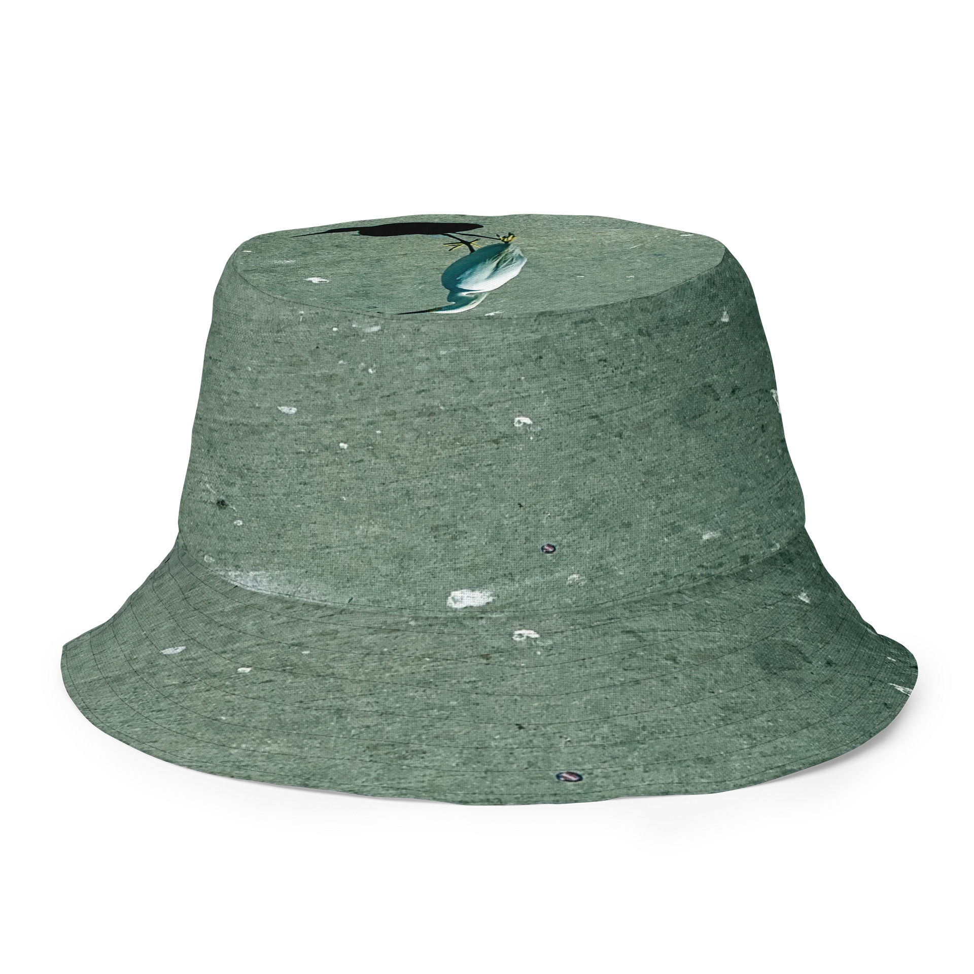 Reversible Snowy Egret Bucket Hat product image (8)