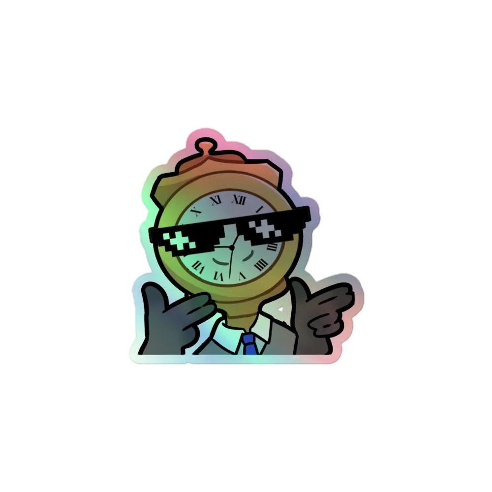 TimeCool Holo Sticker product image (1)