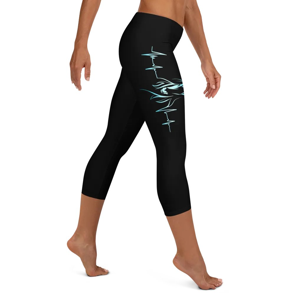 Horse Heartbeat Capri Leggings product image (4)