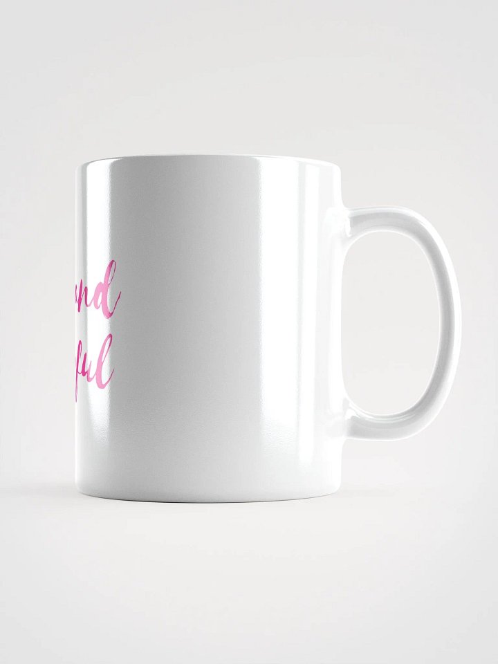 Rich and Powerful White Glossy Mug product image (2)