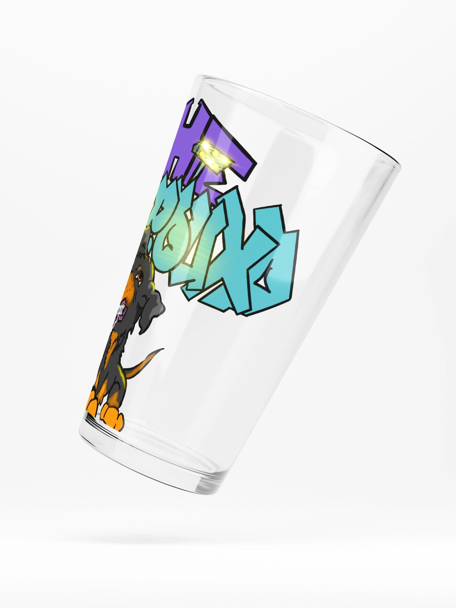 Snarling Canine Glass product image (5)