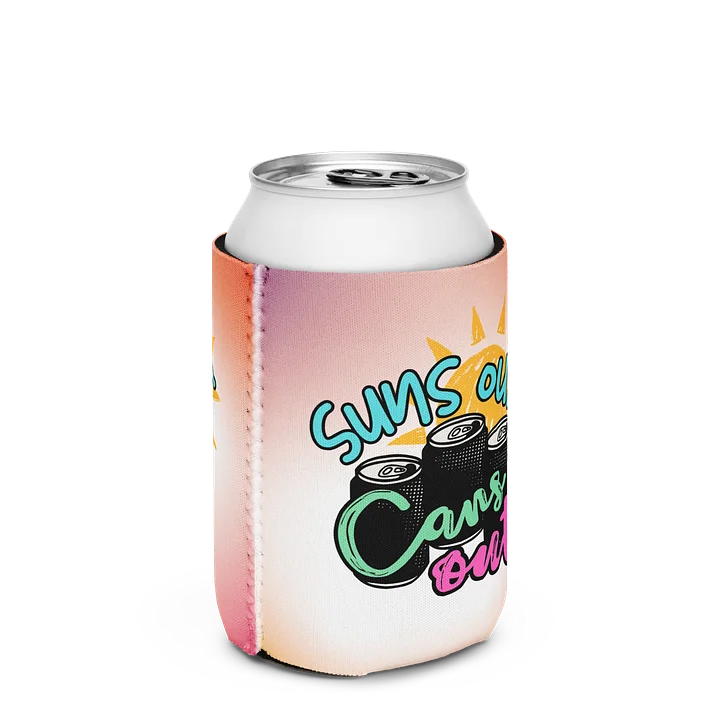Suns Out Cans Out | Beer Cozy product image (2)