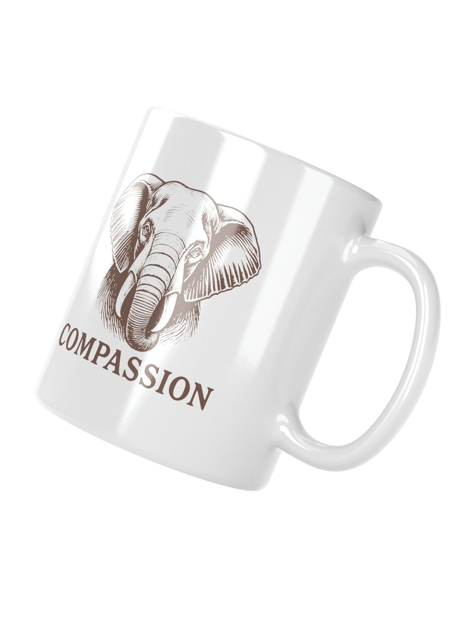Compassion Elephant Ceramic Mug product image (3)
