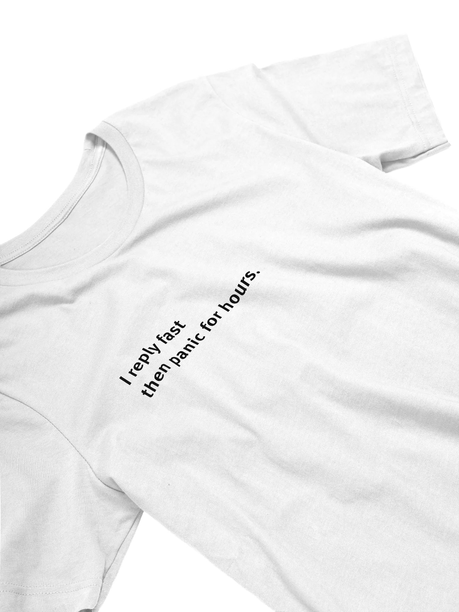 Overthink: Fast Reply Spiral Tee product image (4)