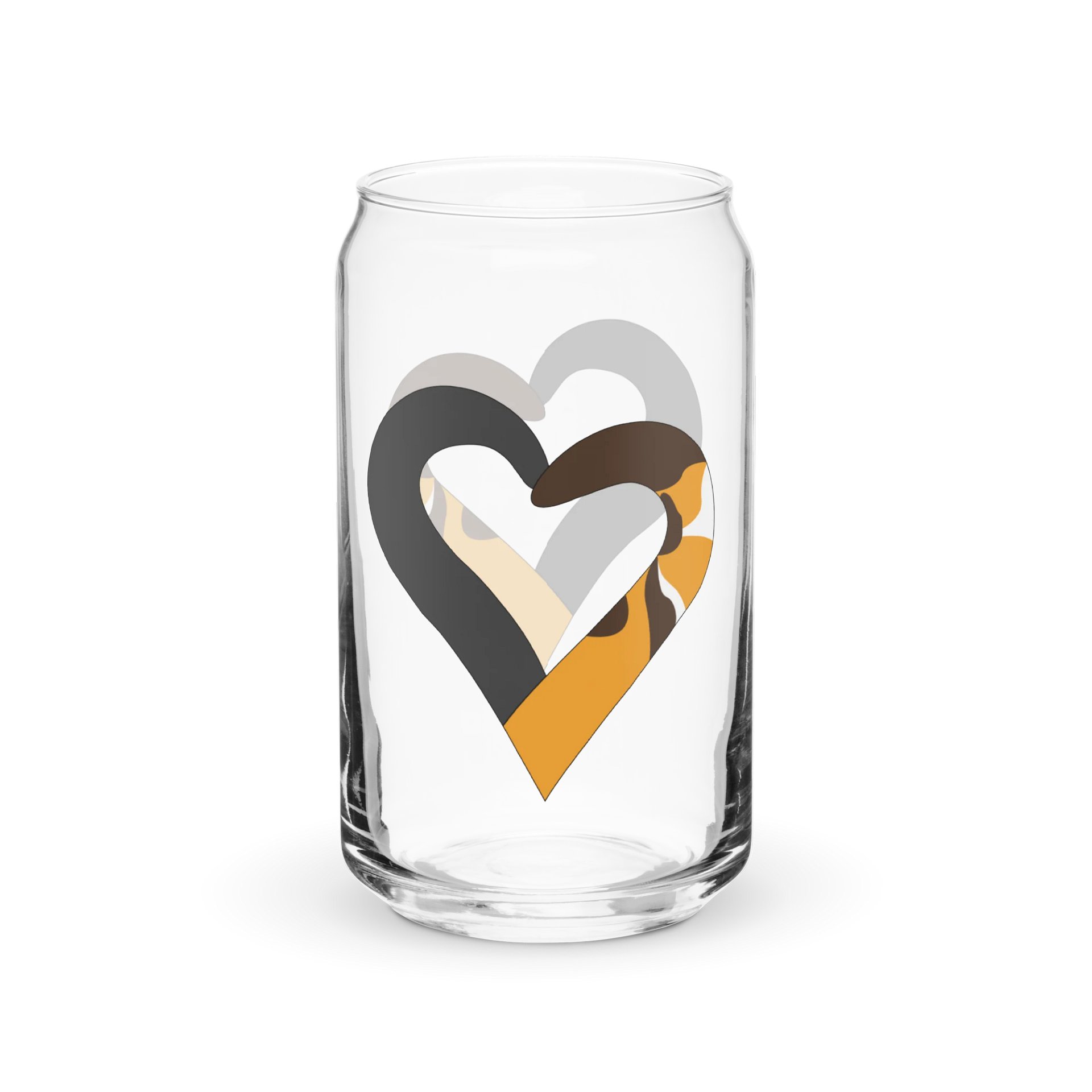 Heart Tails Can-Shaped Glass product image (1)