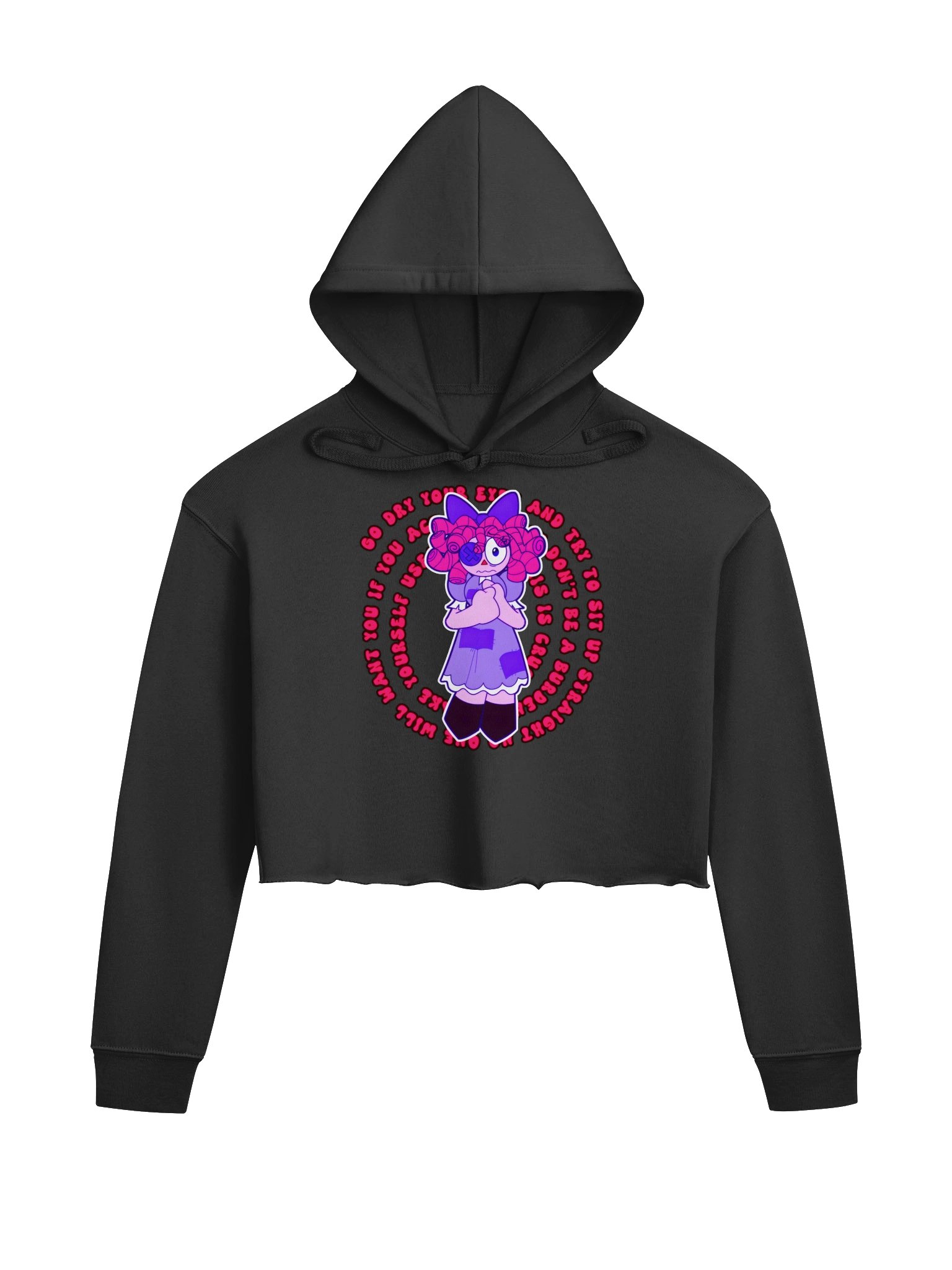 Mom Friend Crop Hoodie product image (4)