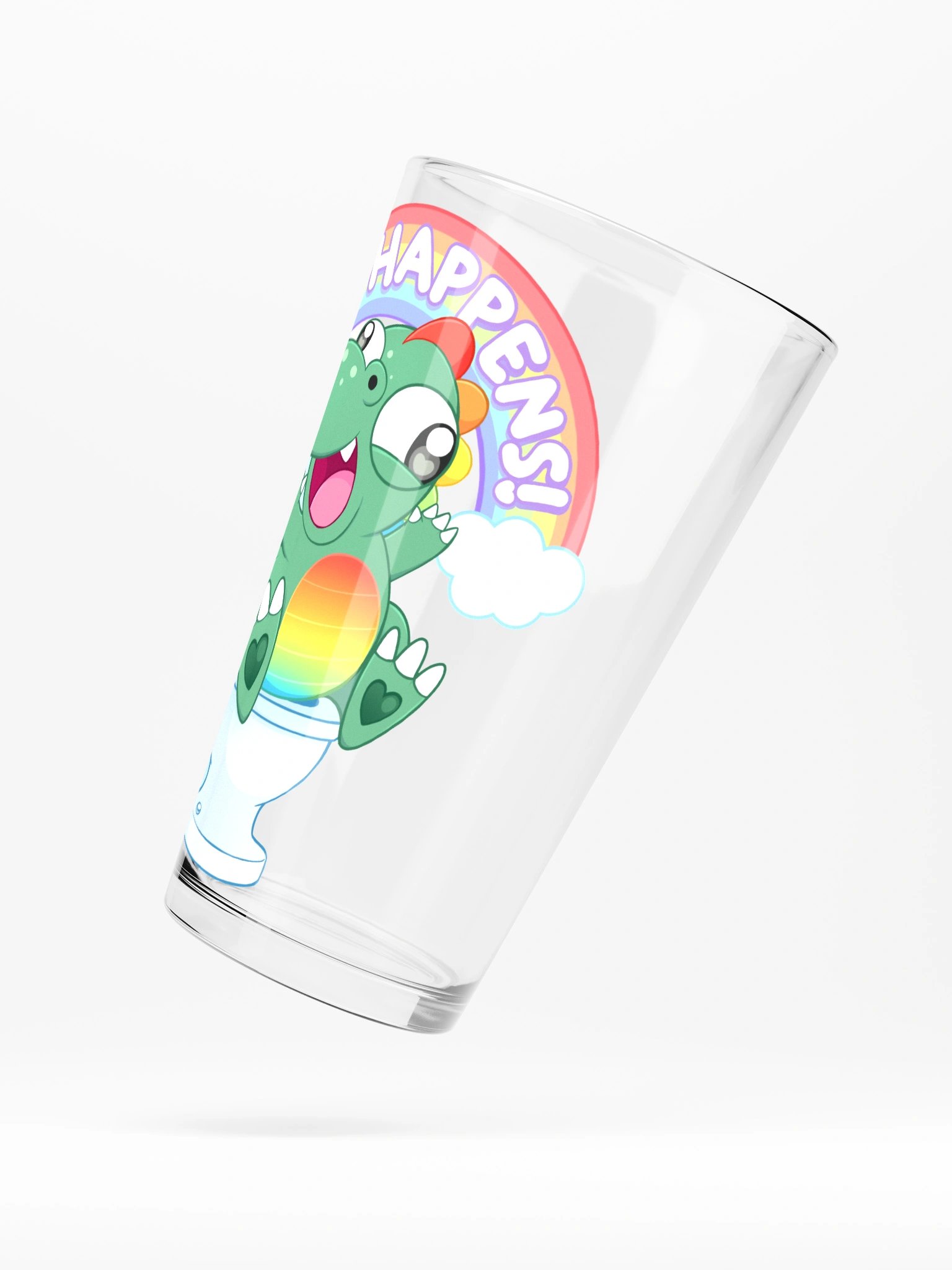 Shit Happens Pint Glass product image (5)