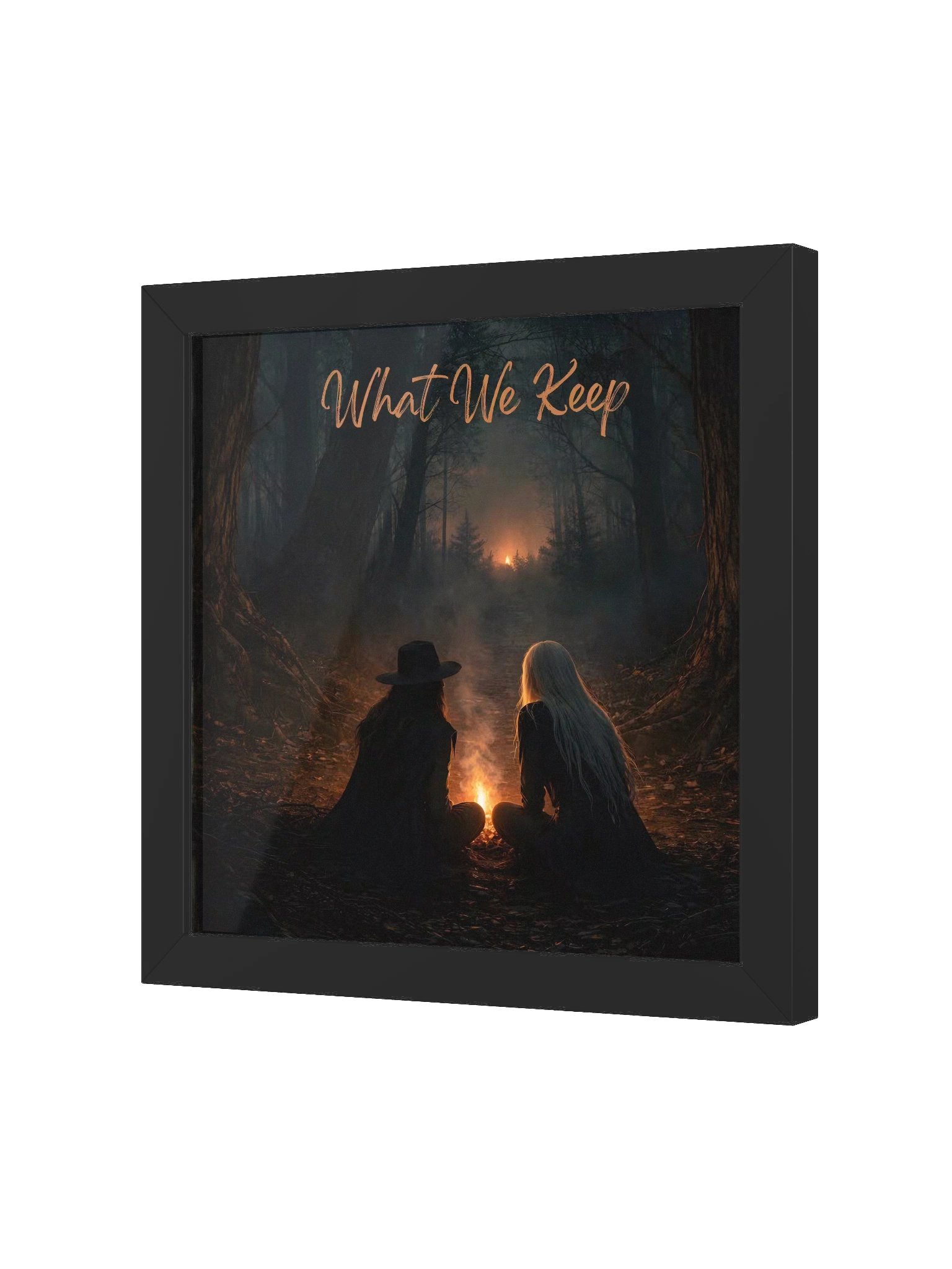 What We Keep Framed Matte Poster product image (2)