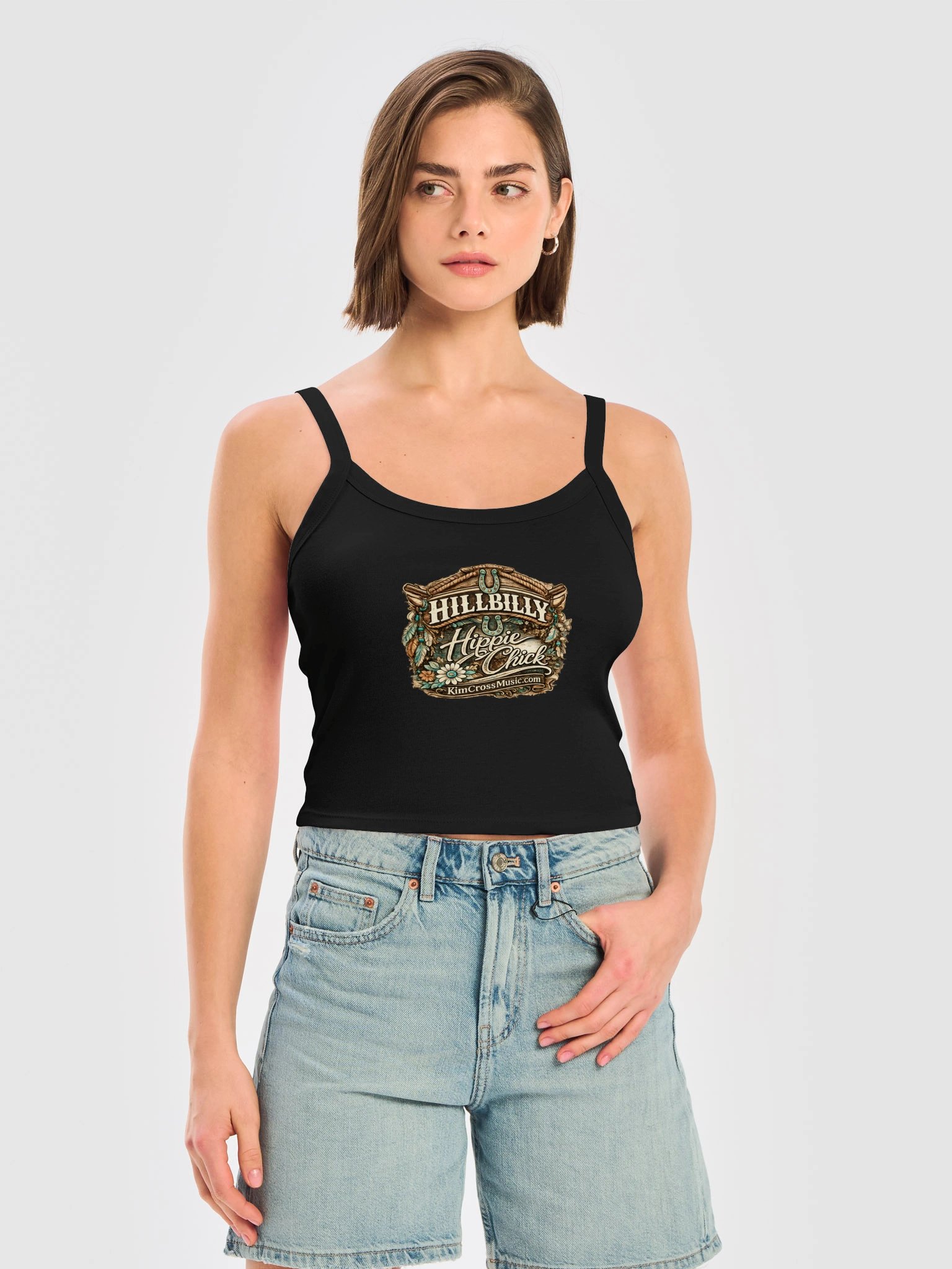 Hillbilly Hippie Chick Tank Top product image (4)