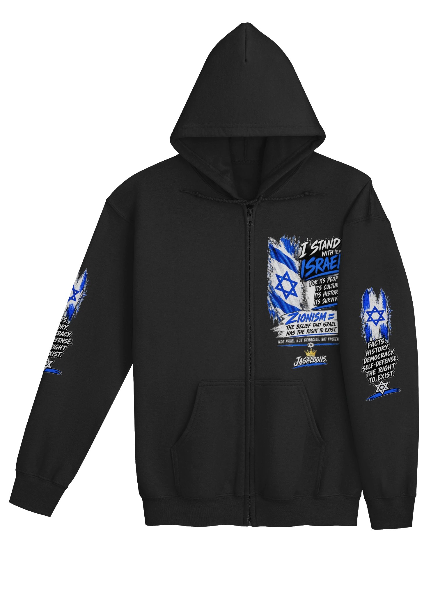 I Stand With Israel — Premium Zip Hoodie product image (26)