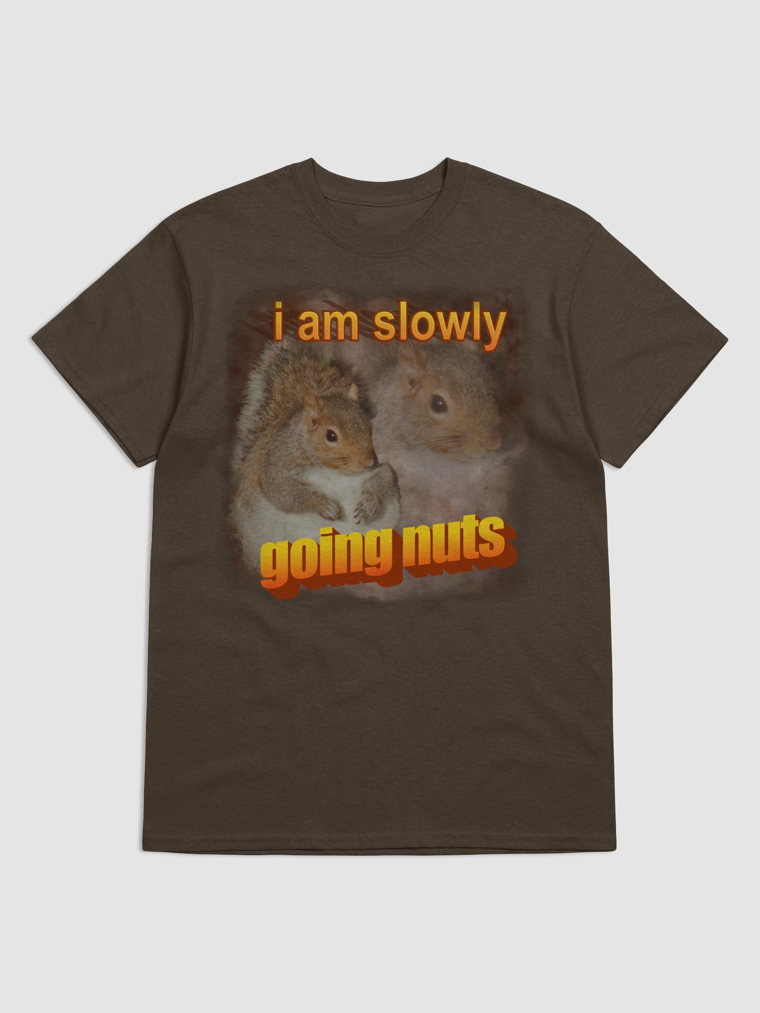 I am slowly going nuts Squirrel T-shirt product image (1)
