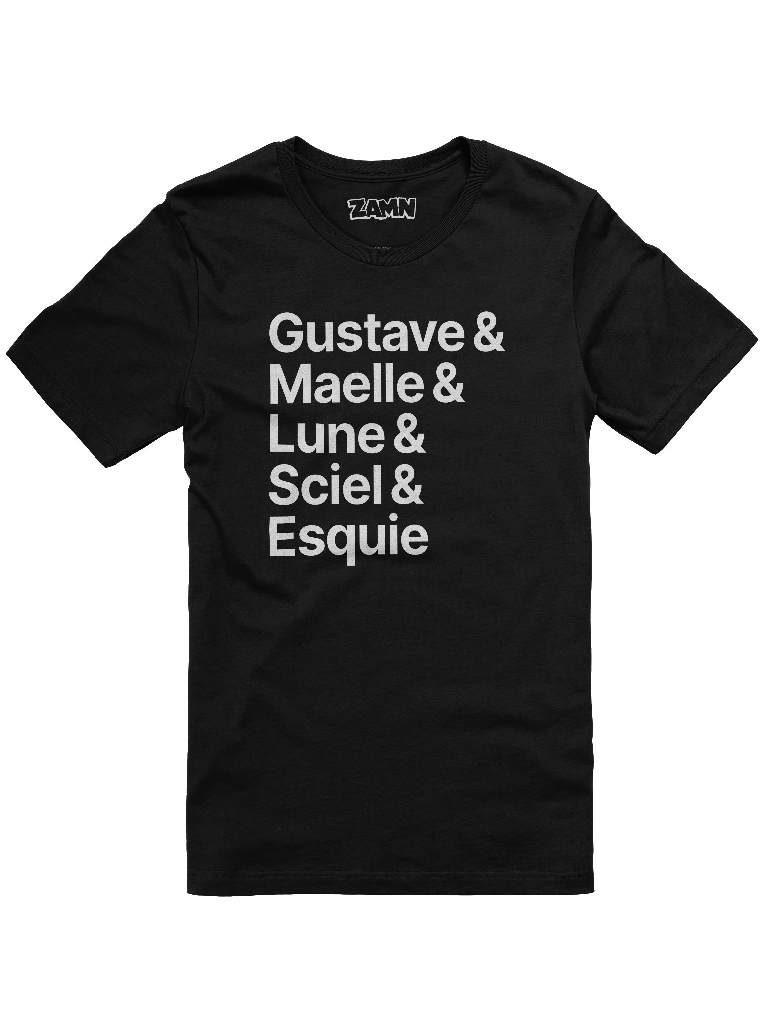 Clair Obscur: Expedition 33, Act I Names Tee product image (1)