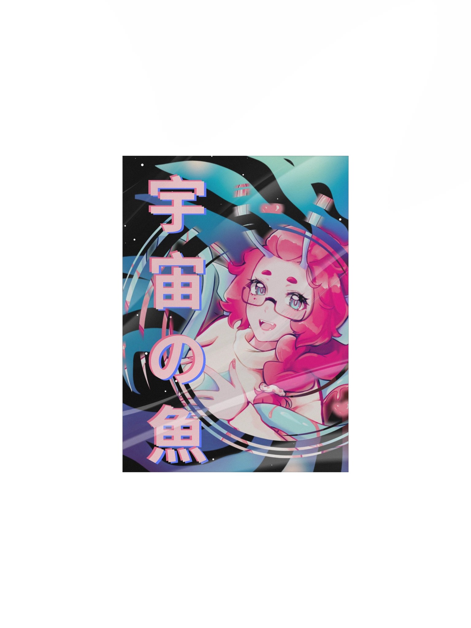 “fish of outer space” - poster product image (2)