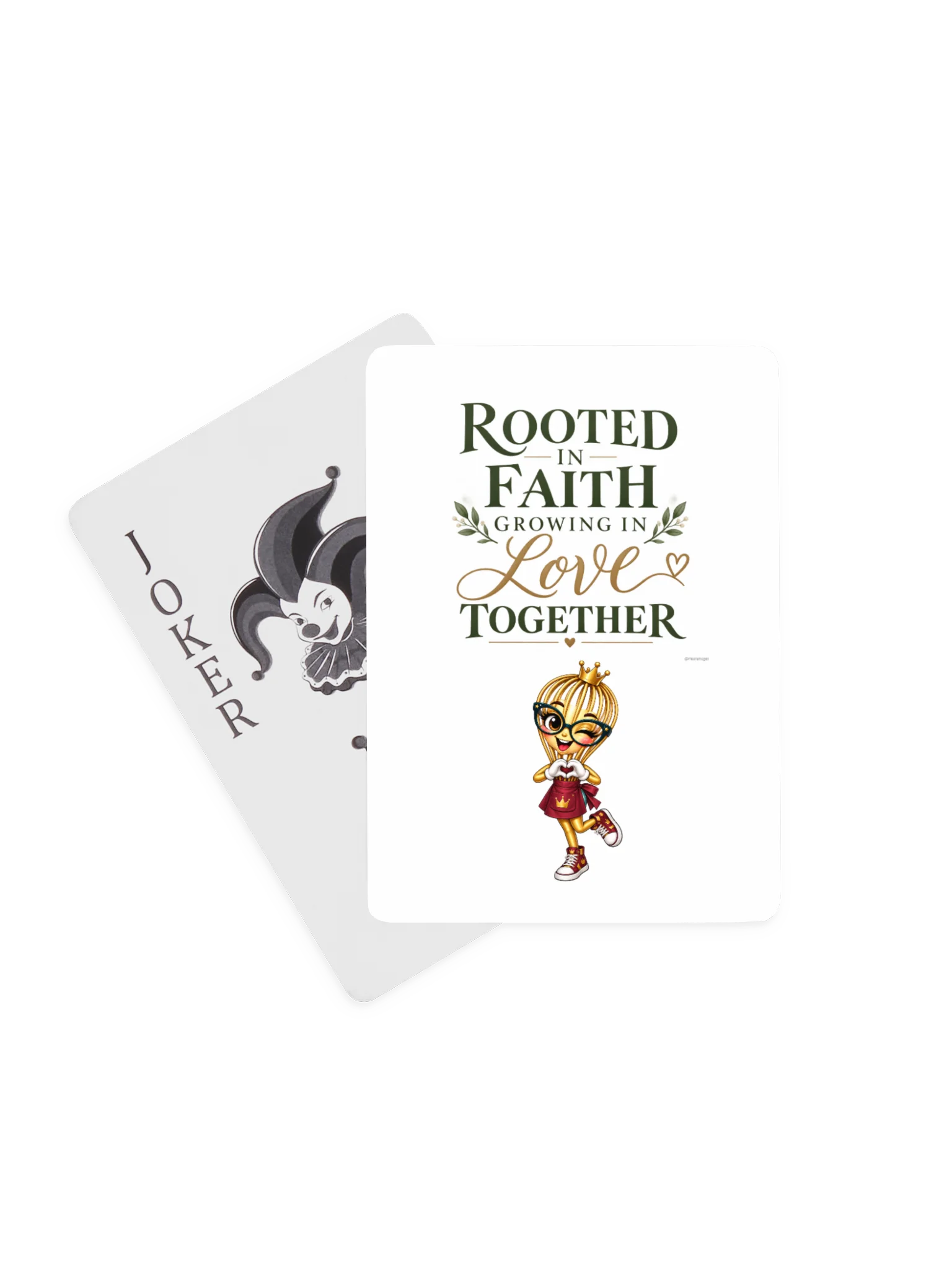 Rooted in Faith Poker Cards product image (1)
