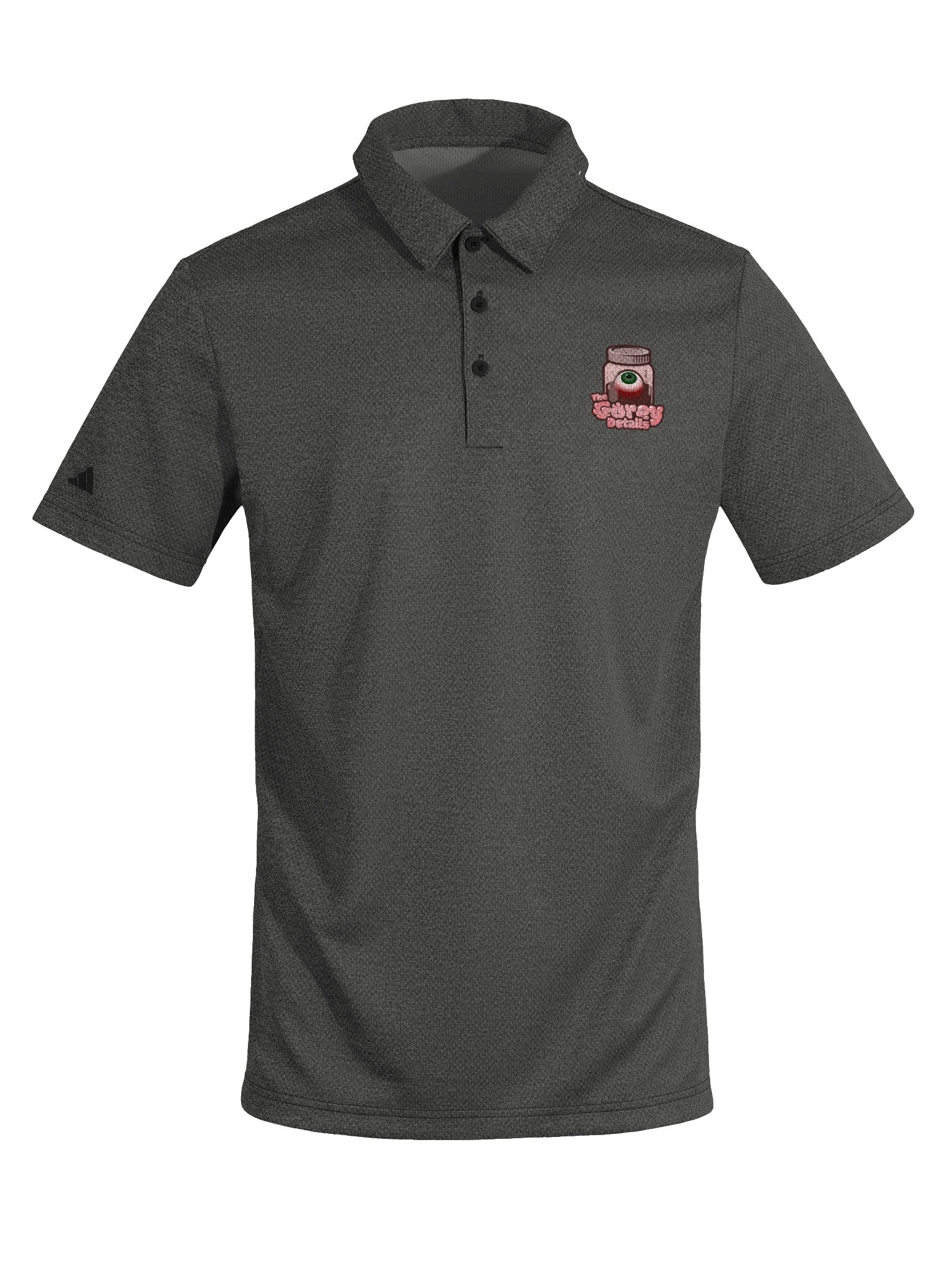 The Gorey Details - Adidas Space-Dyed Polo Shirt product image (1)