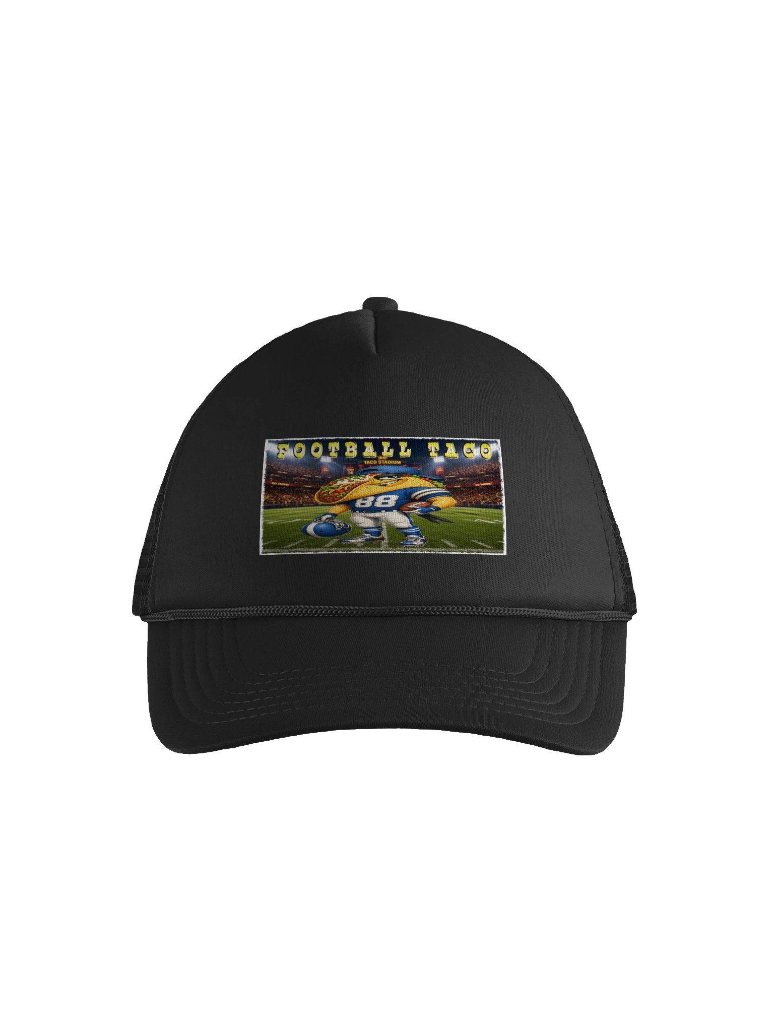Football Taco Foam Trucker Hat - The Taco family product image (2)