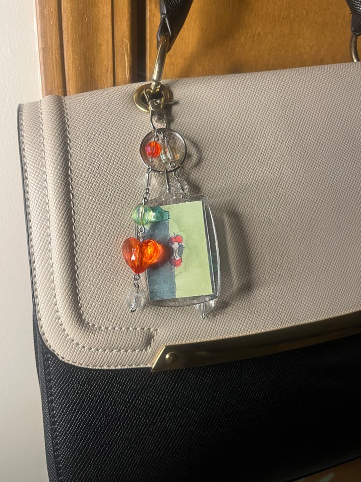 Eaten Apples & Bright Candles Bag Charm product image (2)