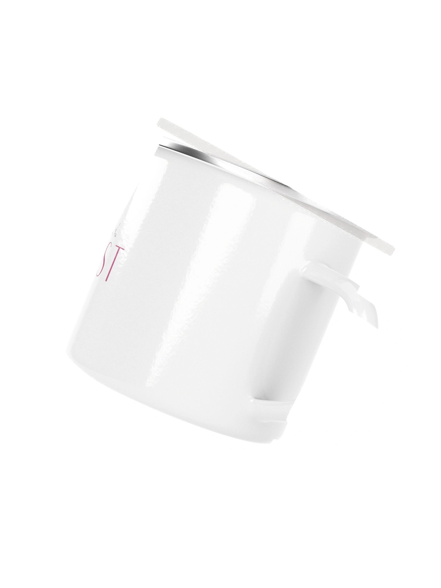 Love You, Mom Heart Enamel Mug product image (3)