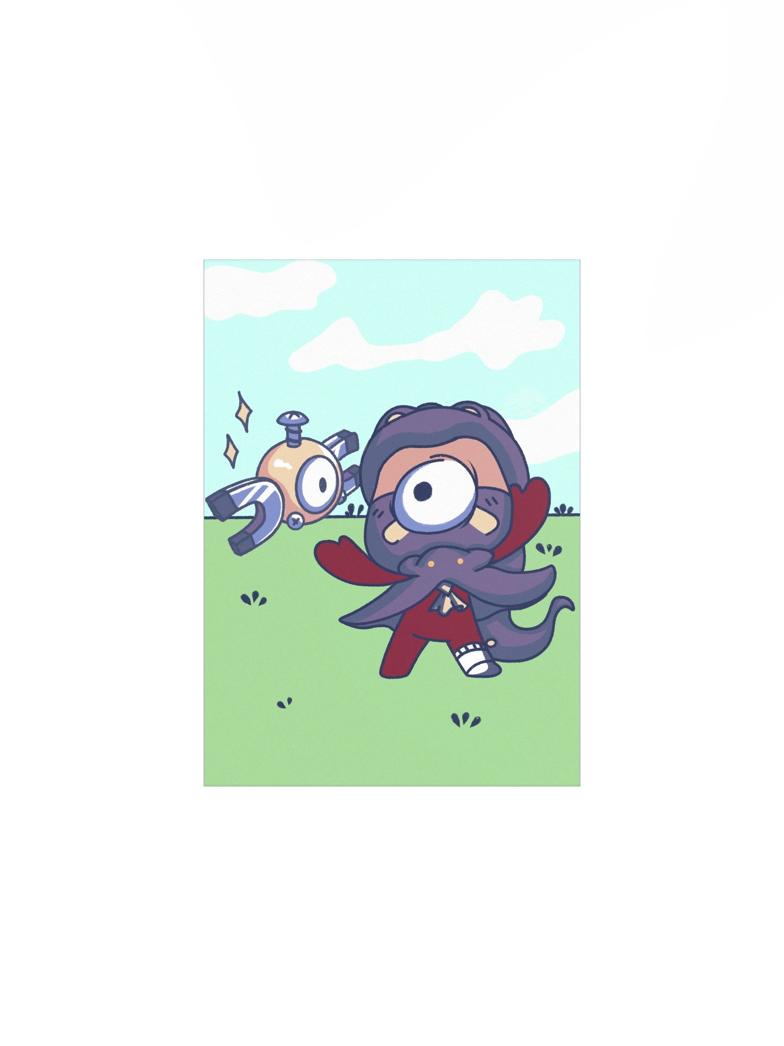 Magnetic Friendship Matte Poster product image (1)