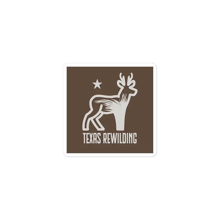 Logo Sticker - Brown product image (2)