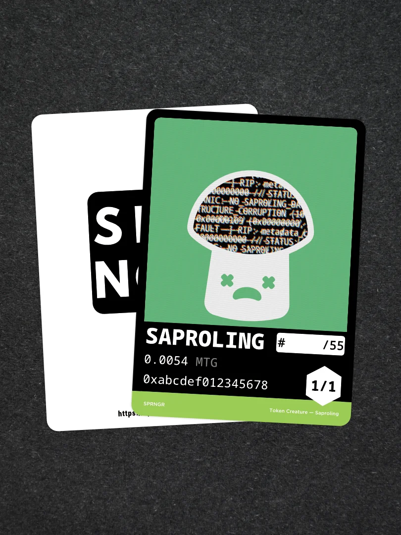 NFT Saproling Token product image (2)