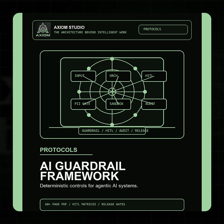 Axiom Enterprise Multi-Agent AI Guardrail & Governance Framework product image (1)