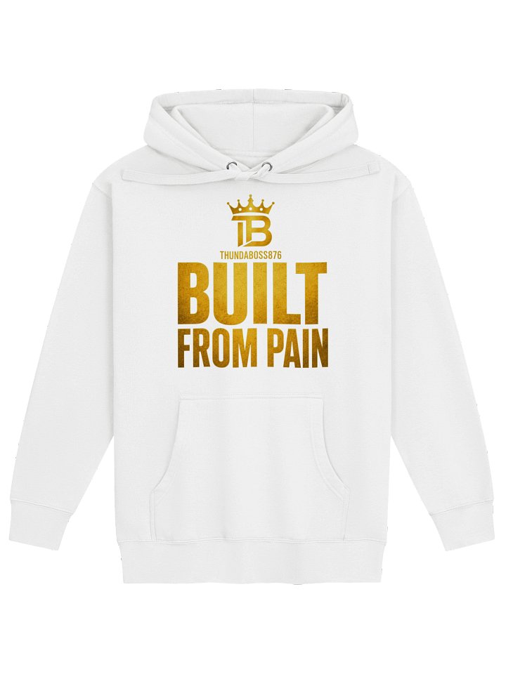 Built Different Hoodie 2.0 – White Edition product image (1)
