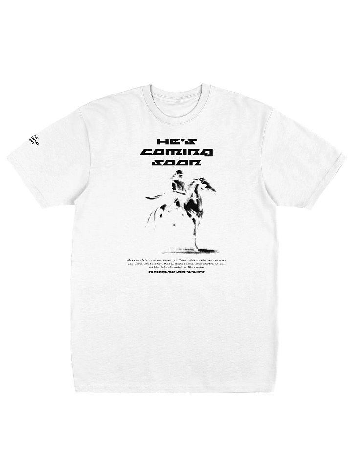 He's Coming Soon Collection - Cotton Heritage Men's Premium Heavyweight Tee product image (1)