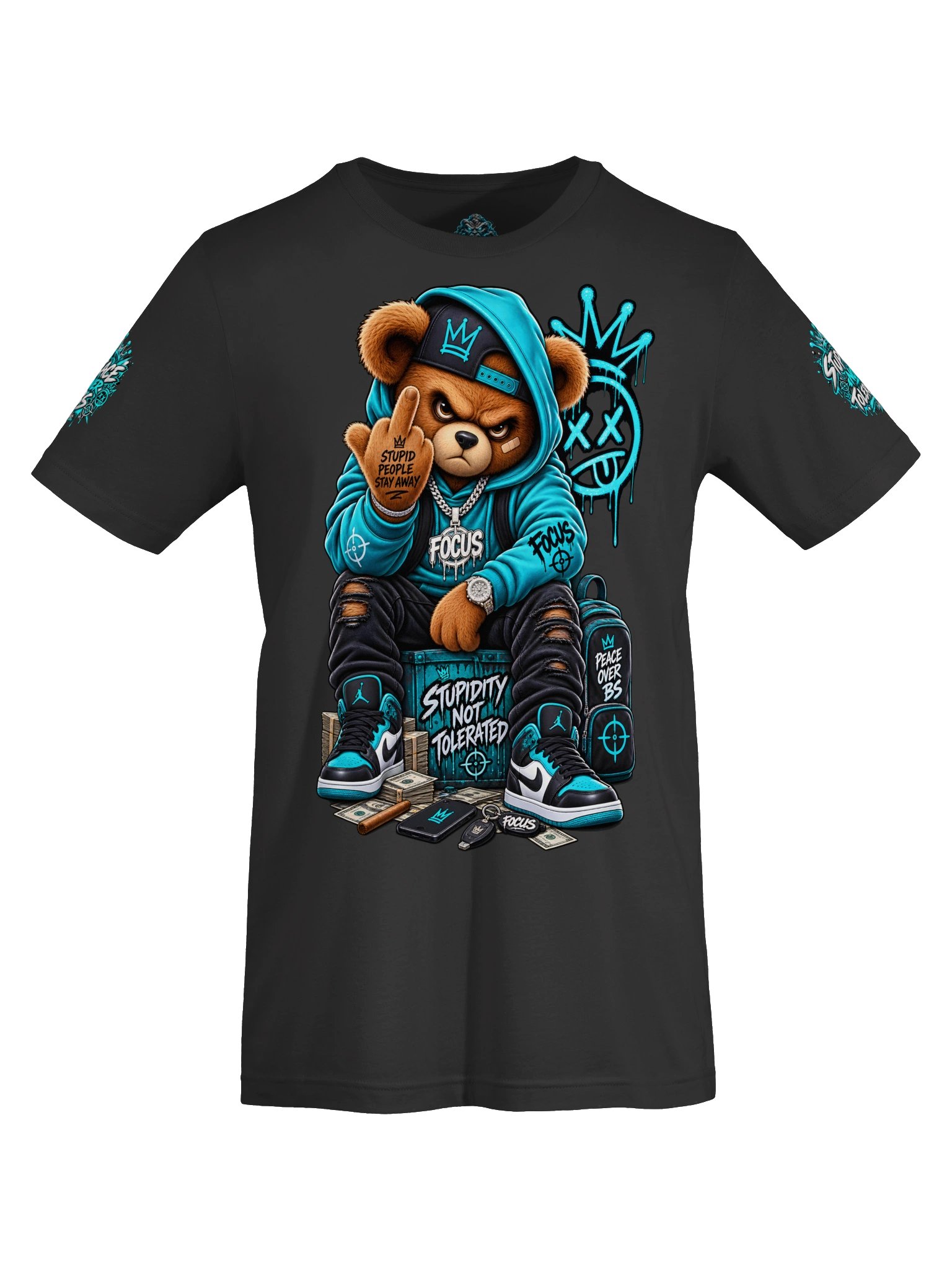 FOCUS — Stupidity Not Tolerated Tee product image (5)