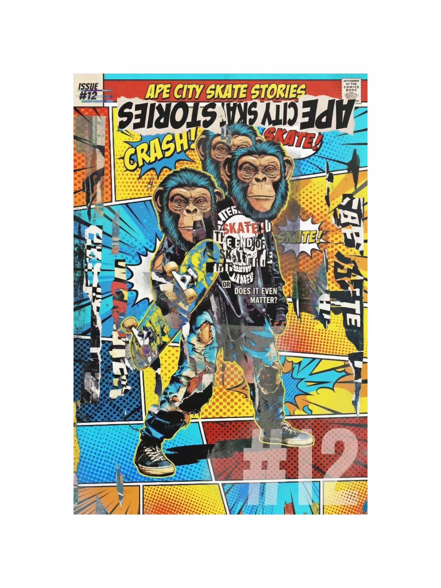 APE-SKATER // ISSUE #12: "SONIC BLAST" EDITION product image (11)