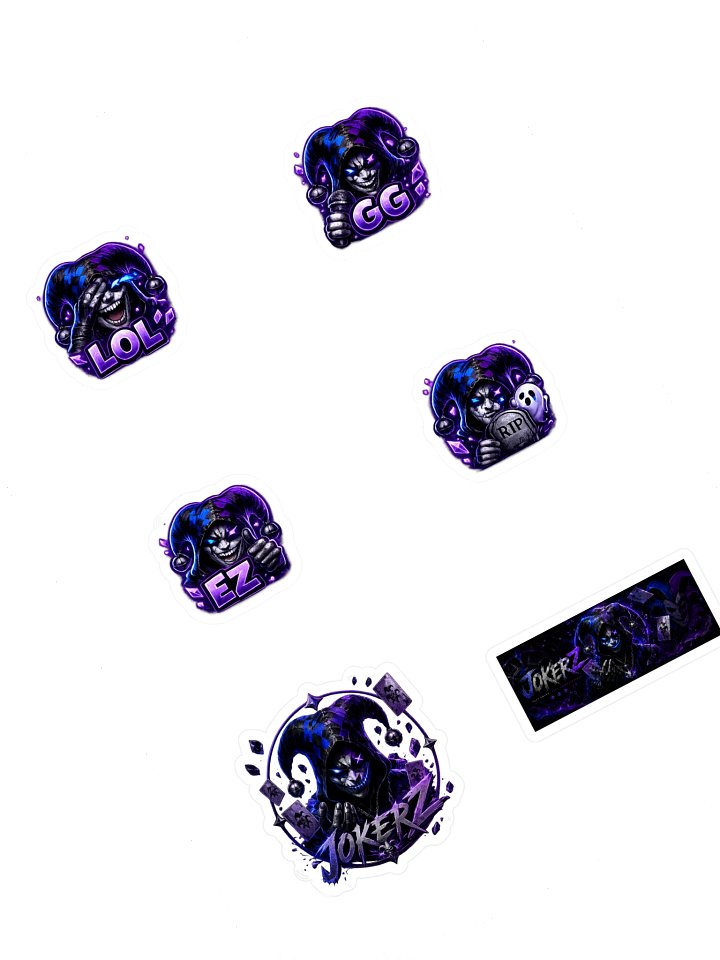 JokerZ Sticker Sheet product image (1)