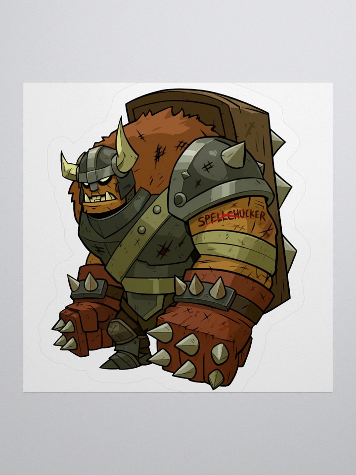 'Anti Spellchucker' Sticker product image (1)