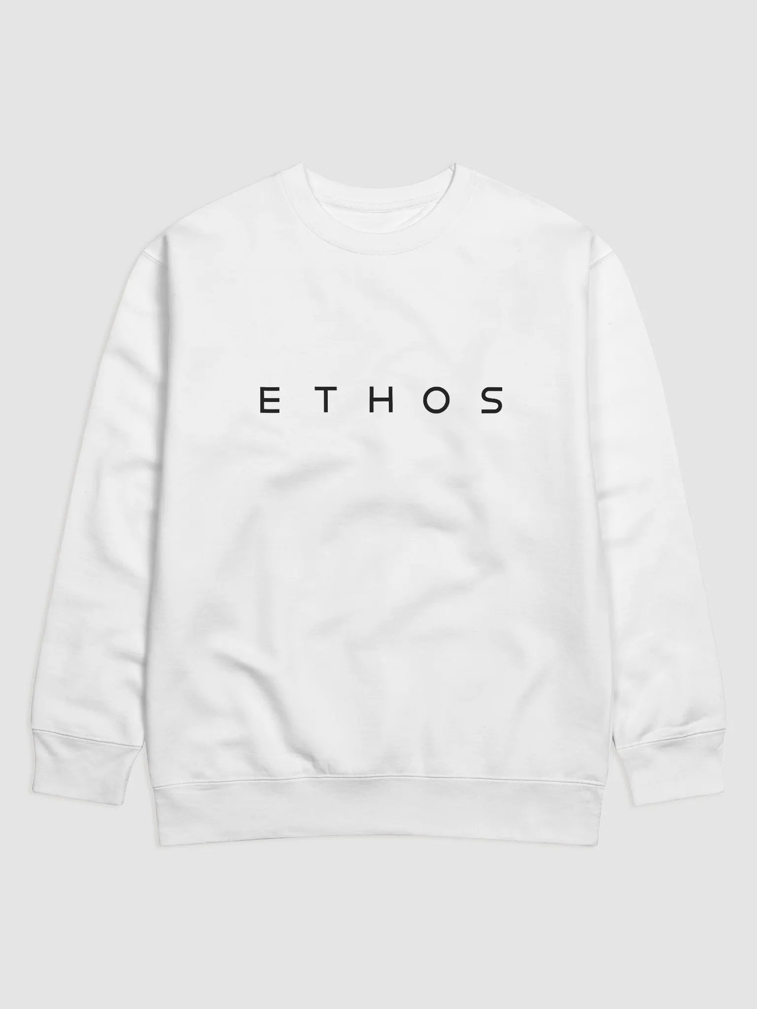 Ethos sweatshirt (white) product image (1)