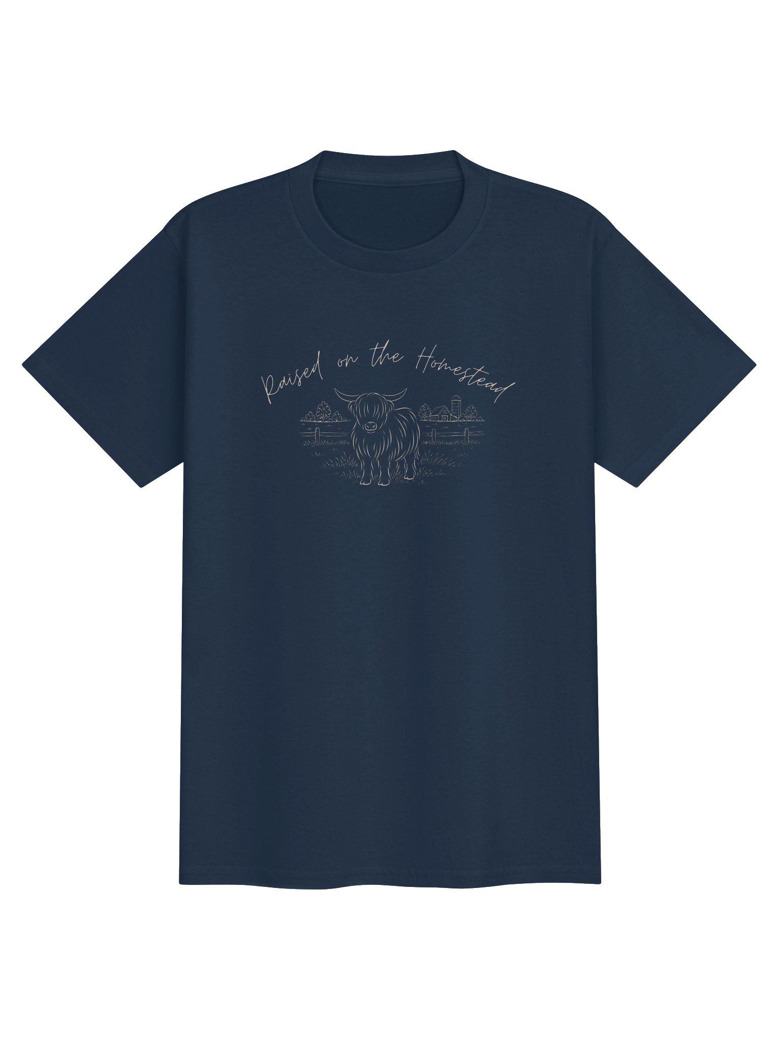 Raised on the Homestead Kids Tee product image (1)