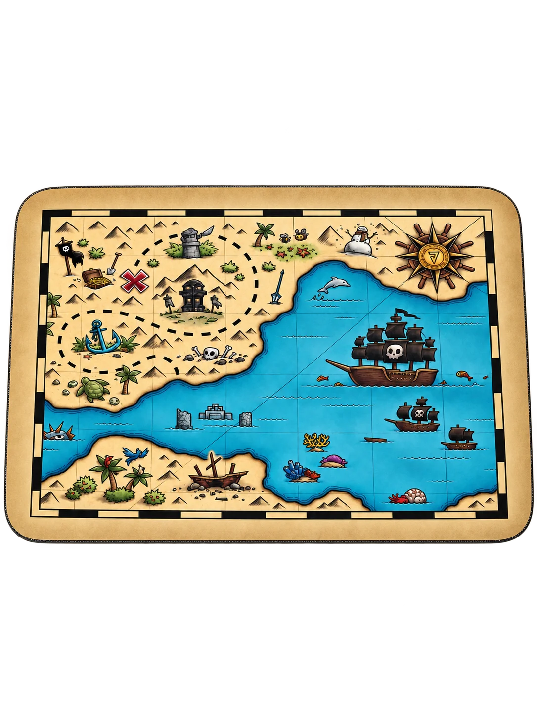 Capt. Sal's Lost Treasure Mousepad! product image (2)