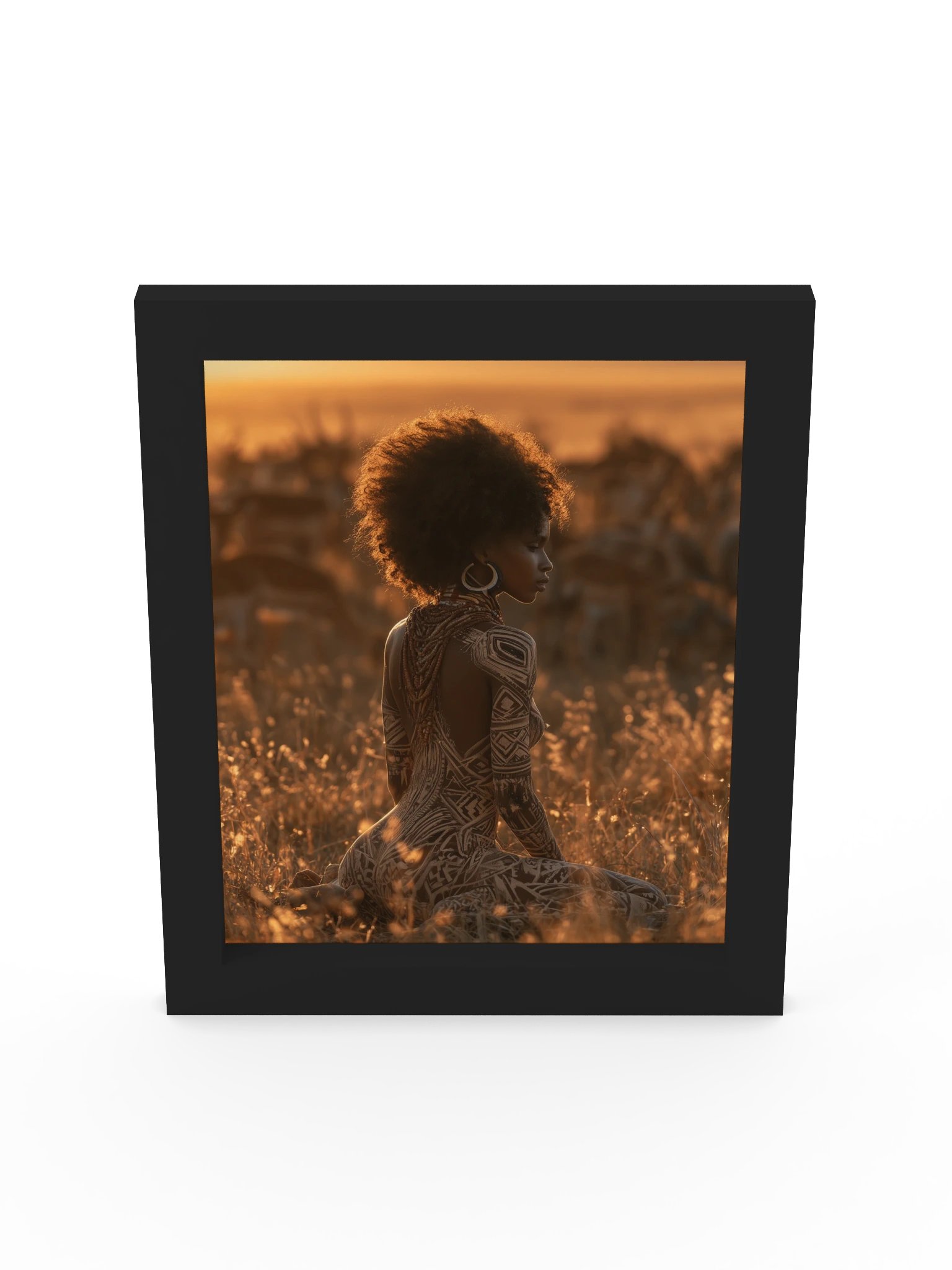 Rooted · Tall Grass No. 2 | Framed Art Print | Originology | Black History X product image (7)