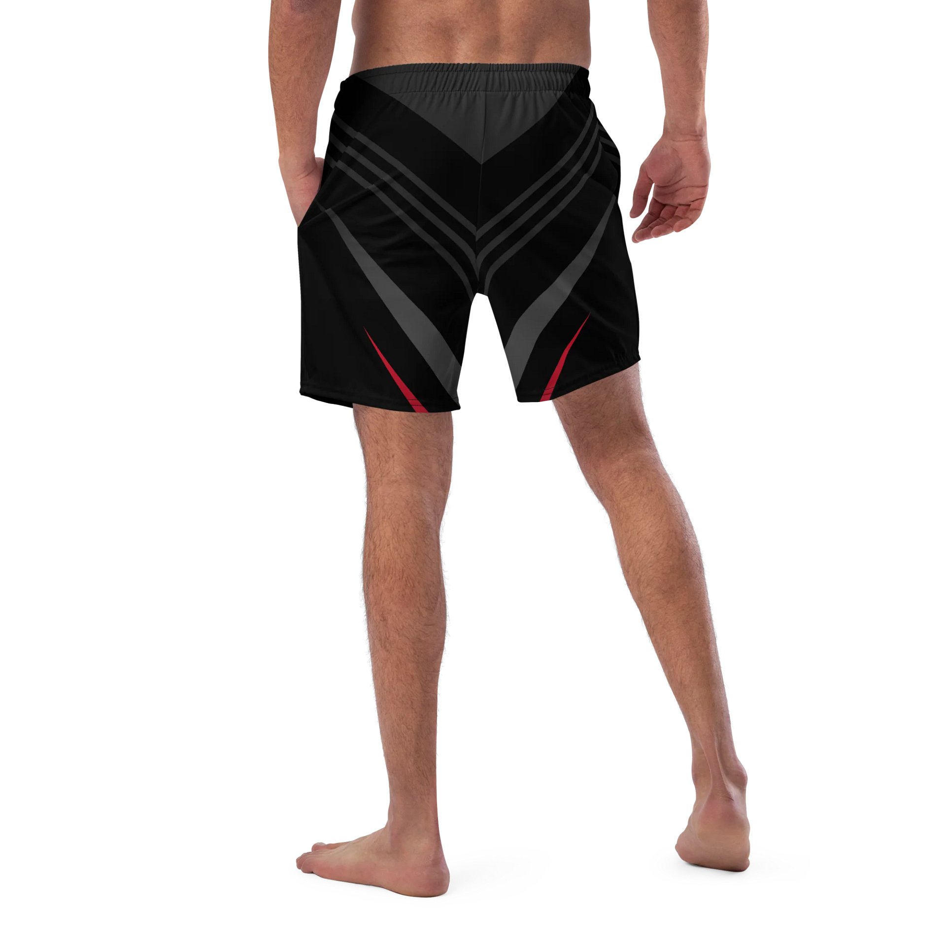 Chevron Contrast Swim Trunks product image (5)