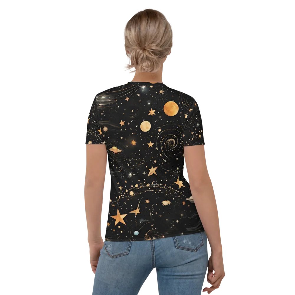 Cosmic Whimsy All-Over Print Women's Tee product image (1)
