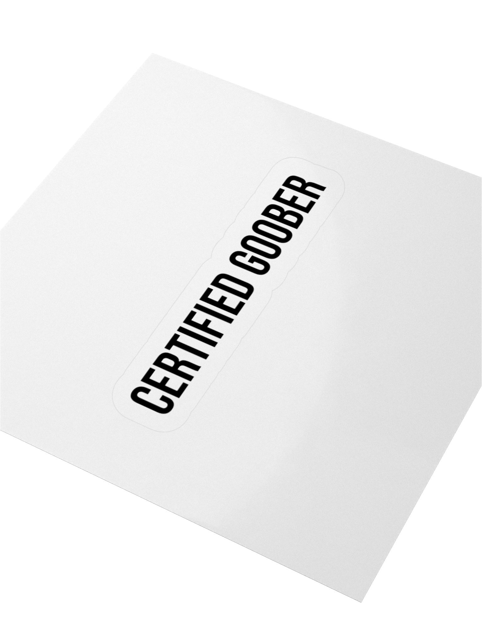 Certified Goober Sticker product image (3)