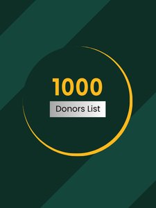 1000 Verified Donors List product image (1)