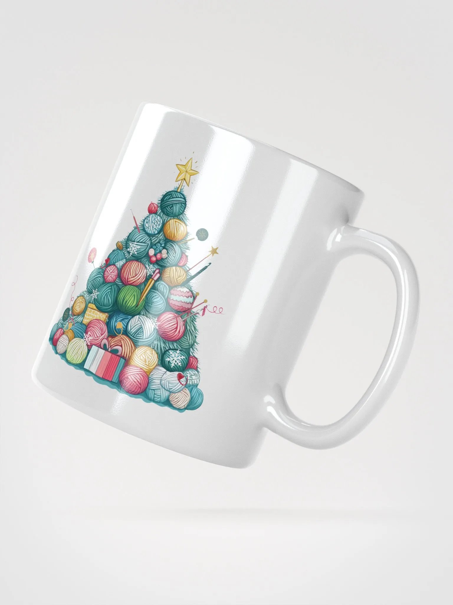 Yarn Christmas Tree Coffee Mug product image (6)
