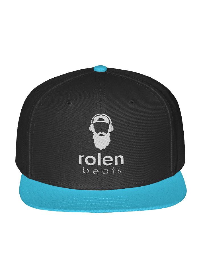Flat Bill Rolen Beats Icon Script Hat – White Vert Logo product image (81)