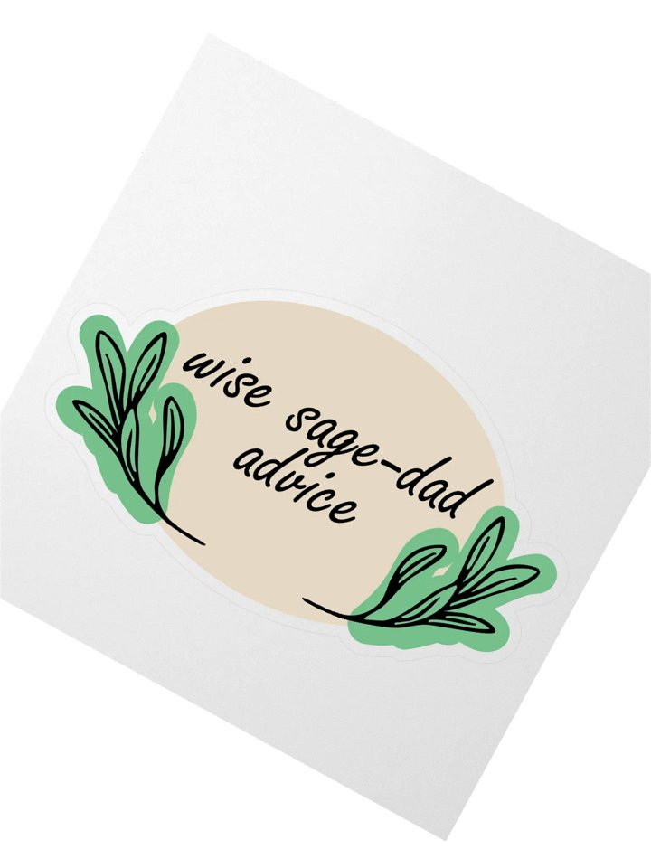 Sage-Dad Sticker product image (4)