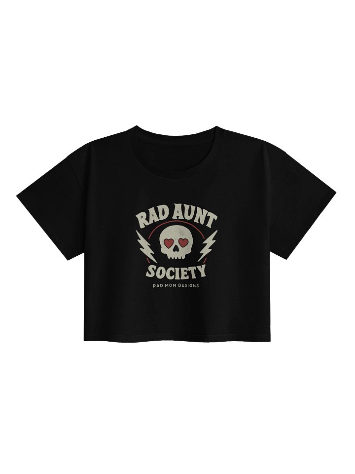 Rad Aunt Society Cropped T-Shirt product image (1)