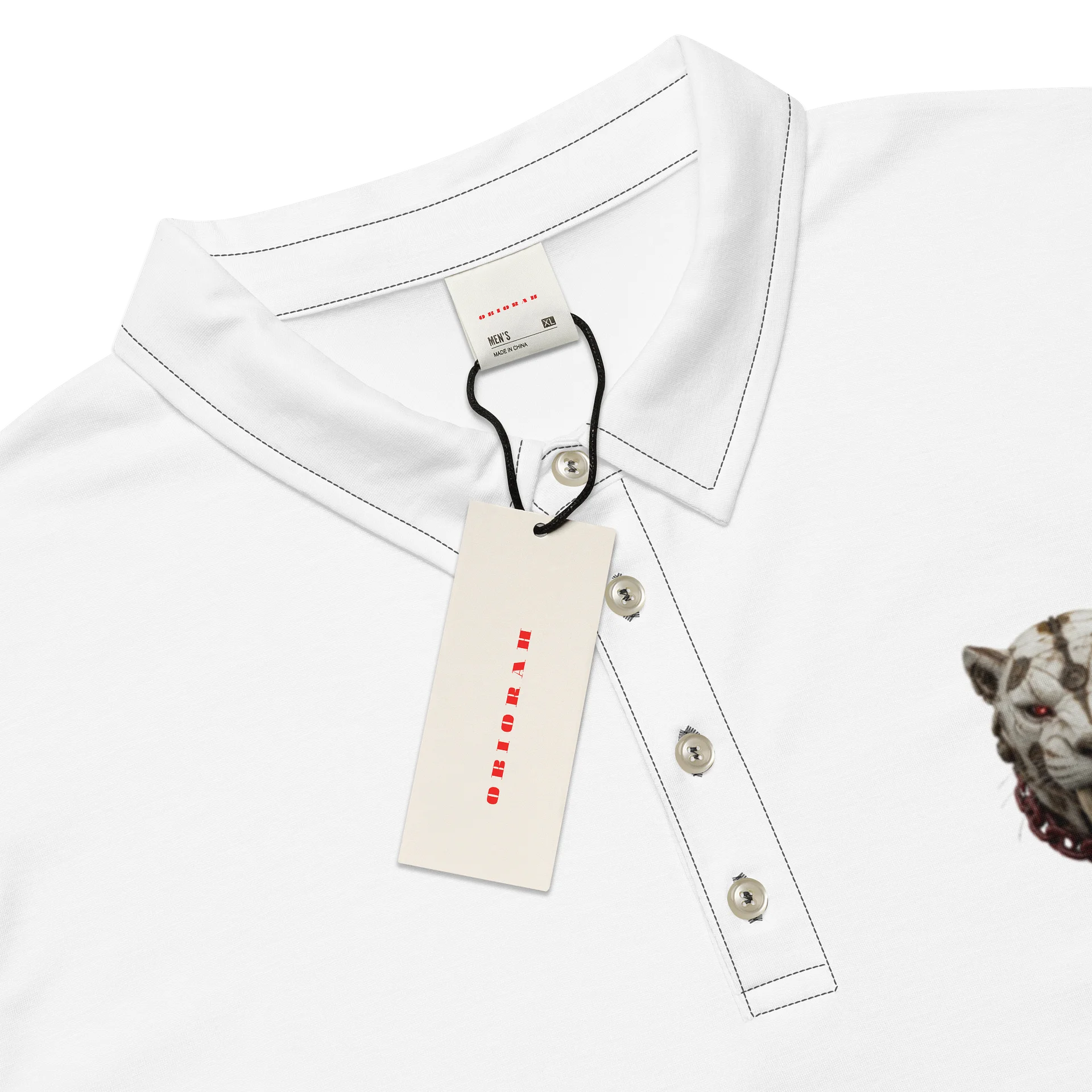 Cyber Beast Polo Shirt product image (4)